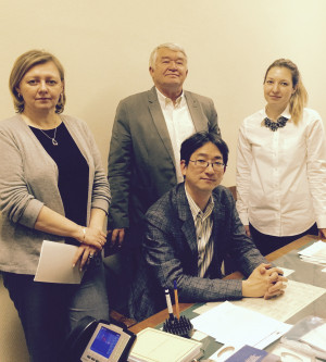 Встреча с японскими коллегами на кафедре РПП